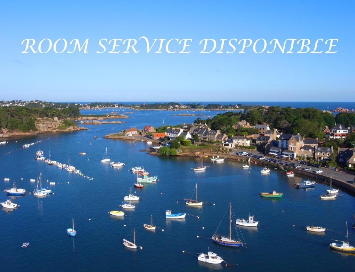 Hotel Des Rochers Perros-Guirec Eksteriør billede