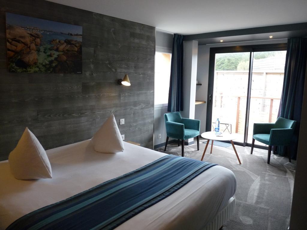 Hotel Des Rochers Perros-Guirec Eksteriør billede