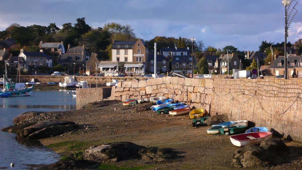 Hotel Des Rochers Perros-Guirec Eksteriør billede